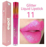 15 Colors  Glitter Glossy Makeup Liquid Lipstick Professional Matte Changed Metallic Lipgloss Shiny LipGloss - Divine Diva Beauty