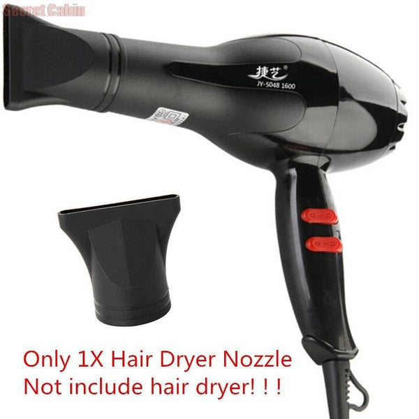 Pro Salon Hair Straight Comb Dryer Nozzle Diffuser Wind Blow Air Drying Narrow Concentrator Barber Styling Tools - Divine Diva Beauty