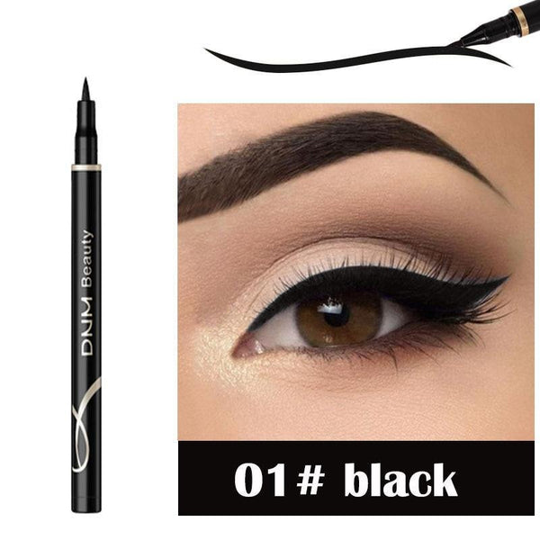 Women 1 Pcs Eyeliner Liquid Pen Waterproof Long Lasting Quick Drying Smooth Makeup Beauty Matte Eyeliner Stamp Eye Pencil - Divine Diva Beauty