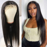 30 Inch Highlight Colored Lace Front Wigs Straight Human Hair Wigs Pre Plucked Ombre Honey Blonde Lace Frontal Wig - Divine Diva Beauty