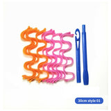 30CM / 50CM New12PCS DIY Magic Hair Curler Portable Hairstyle Roller Sticks Durable Beauty Makeup Curling Hair Styling Tools - Divine Diva Beauty