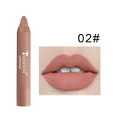 4 Colors Matte Lipstick Pen Non-stick Cup Lipstick Waterproof Sweat-proof Lipstick Long Lasting Lipstick Pencil - Divine Diva Beauty