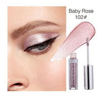 21 Color Liquid Eye Shadow Pencil Long-lasting Waterproof Glitter Eyeshadow Shimmer Eyeshadow Eye Makeup Comestic - Divine Diva Beauty