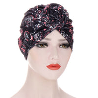 Women Fashion  African Print Stretch Bandana Head Wrap Long Scarf Hair Accessories Creative Flower Headscarf - Divine Diva Beauty