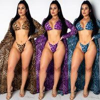 Women 3pieces Swimsuit Set - Divine Diva Beauty