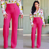 high wst long pants - Divine Diva Beauty