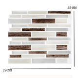 peel and stick wall tile mosaic backsplash kitchen wallpaper home decoration stone wall tiles with epacket free shipping - Divine Diva Beauty
