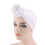 1pc Solid Color  Pre Tied Stretch Turban Head Wraps Headband Long Hair Scarf - Divine Diva Beauty