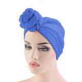 1pc Solid Color  Pre Tied Stretch Turban Head Wraps Headband Long Hair Scarf - Divine Diva Beauty