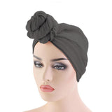 1pc Solid Color  Pre Tied Stretch Turban Head Wraps Headband Long Hair Scarf - Divine Diva Beauty