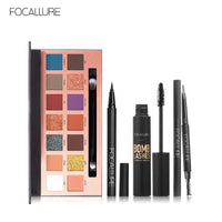 4 Pcs Makeup Sets include 14 colors Eyeshadow Eyebrow Eyeliner Mascara Cosmetic Kit - Divine Diva Beauty