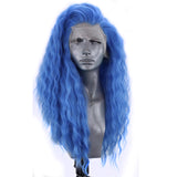 Synthetic Lace Front Wig Long Curly - Divine Diva Beauty