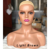 18in Mannequin Head With Shoulders - Divine Diva Beauty