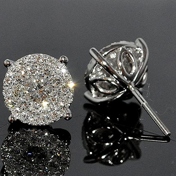 ng Round Shape Stud Earrings Jewelry - Divine Diva Beauty