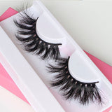 Super Fluffy Extra Dramatic Long 25mm Mink Eyelash Handmade Thick Curl Real Fur Lash Wispy Natural Luxury - Divine Diva Beauty