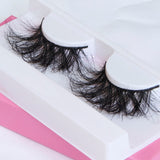 Super Fluffy Extra Dramatic Long 25mm Mink Eyelash Handmade Thick Curl Real Fur Lash Wispy Natural Luxury - Divine Diva Beauty