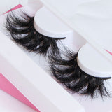 Super Fluffy Extra Dramatic Long 25mm Mink Eyelash Handmade Thick Curl Real Fur Lash Wispy Natural Luxury - Divine Diva Beauty