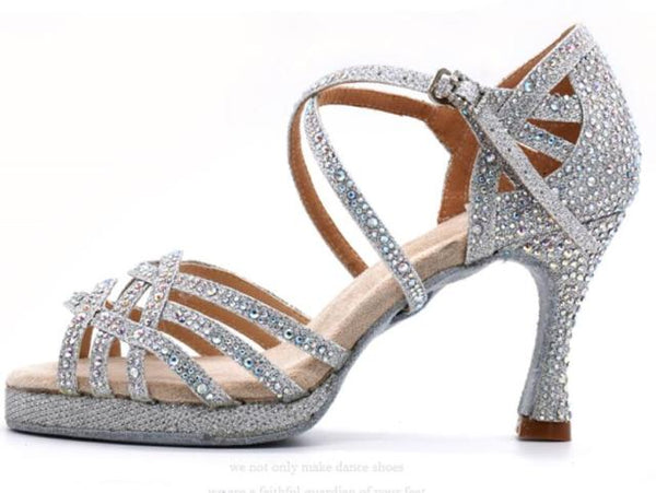Rhinestone High Heels shoes - Divine Diva Beauty