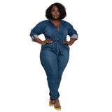Jumpsuits Jeans Backless Bodysuit plus size avail - Divine Diva Beauty