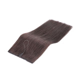 Straight Halo Hair Extensions One Piece With 4 Clips Hairpiece Fish Line Invisible Wire BUNDLE - Divine Diva Beauty