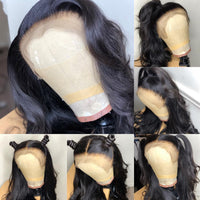 Body Wave Lace Front Wigs Human Hair Brazilian 13x4 Full Hd Lace Frontal Human Hair 30 32 34 Inch Loose Body Wave Wig - Divine Diva Beauty