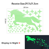 Luminous 3D Stars Dots Wall Sticker for Kids Room Bedroom Home Decoration Glow In The Dark Moon Decal Fluorescent DIY Stickers - Divine Diva Beauty