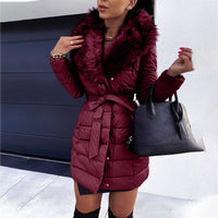 Plus Size avail Slim Long Parka outerwear - Divine Diva Beauty