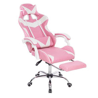 Gaming Chairs  Office Chair 150 Degree Reclining Computer Chair Comfortable Executive Computer Seating Racer Recliner PU Leather - Divine Diva Beauty