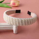 Beaded Pearl Headbands Hair Accessories - Divine Diva Beauty