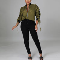 Women Long Sleeve Zip Up Patchwork Jumpsuits bodysuit - Divine Diva Beauty