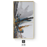 Chinese Style Ink Abstract Canvas Painting Traditional Wall Art Posters and Prints Wall Pictures for Living Room Home Decoration - Divine Diva Beauty