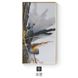 Chinese Style Ink Abstract Canvas Painting Traditional Wall Art Posters and Prints Wall Pictures for Living Room Home Decoration - Divine Diva Beauty