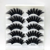 8 pairs of 25mm mink eyelashes 3D dramatic - Divine Diva Beauty