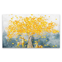 DDHH Wall Art Gold Tree Poster Canvas Painting Abstract Pictures For Living Room Home Decoration Posters And Prints No Frame - Divine Diva Beauty