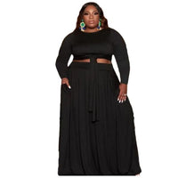 2 Piece Sets Sexy long sleeve two peice plus size avail - Divine Diva Beauty