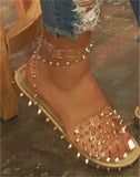 Sandals Rome Style Open Toe Buckle Ladies - Divine Diva Beauty