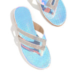 Diamond Sandals Flip Flops Beach Sliders - Divine Diva Beauty