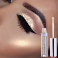 Liquid Eyeshadow Metallic Diamond Shiny Eye Liner Pen Eyeshadow Palette - Divine Diva Beauty