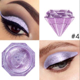 Liquid Eyeshadow Metallic Diamond Shiny Eye Liner Pen Eyeshadow Palette - Divine Diva Beauty