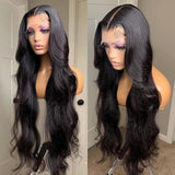 13x6 Body Wave Lace Wig Human Hair Wigs Brazilian 30 40 inch Water Wave 5x5 Transparent Lace Closure Frontal Wig - Divine Diva Beauty
