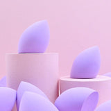 10/30/50 pcs Makeup Sponge 5 Colors Water Drop Cosmetic Puff Makeup Tools - Divine Diva Beauty