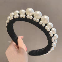 Beaded Pearl Headbands Hair Accessories - Divine Diva Beauty
