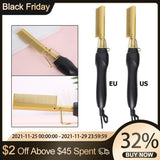 2 in 1 Hair Straightener tool - Divine Diva Beauty