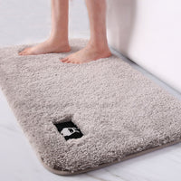 High-hair bathroom toilet door absorbent floor mat carpet bedroom non-slip foot pad bath rug  bathroom mat kitchen mat - Divine Diva Beauty