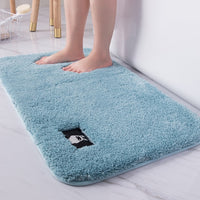 High-hair bathroom toilet door absorbent floor mat carpet bedroom non-slip foot pad bath rug  bathroom mat kitchen mat - Divine Diva Beauty