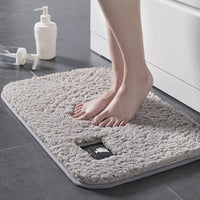 High-hair bathroom toilet door absorbent floor mat carpet bedroom non-slip foot pad bath rug  bathroom mat kitchen mat - Divine Diva Beauty