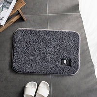 High-hair bathroom toilet door absorbent floor mat carpet bedroom non-slip foot pad bath rug  bathroom mat kitchen mat - Divine Diva Beauty