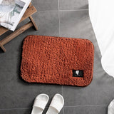 High-hair bathroom toilet door absorbent floor mat carpet bedroom non-slip foot pad bath rug  bathroom mat kitchen mat - Divine Diva Beauty