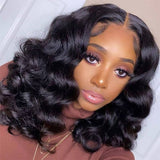 Body Wave Wig Peruvian Human Hair 13x4 Lace Frontal Wig Natural Color Bodywave Lace Closure Wigs - Divine Diva Beauty