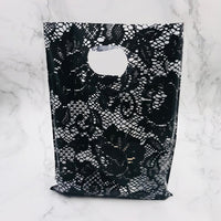 Pattern Jewelry Plastic Bag With Handle - Divine Diva Beauty